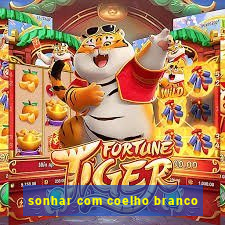 sonhar com coelho branco